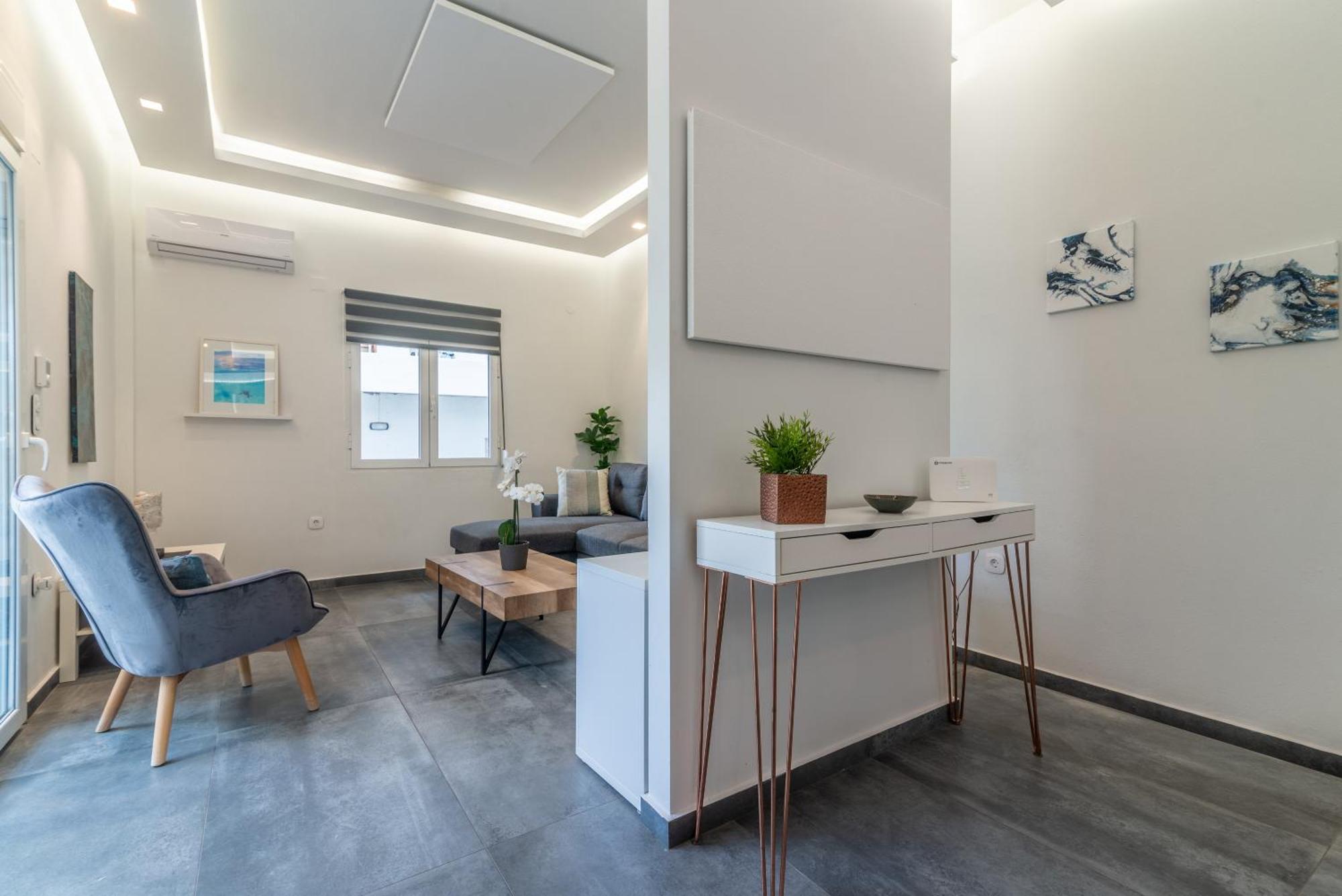 Misty Grey Apartment Near City Centre Heraklion  Luaran gambar