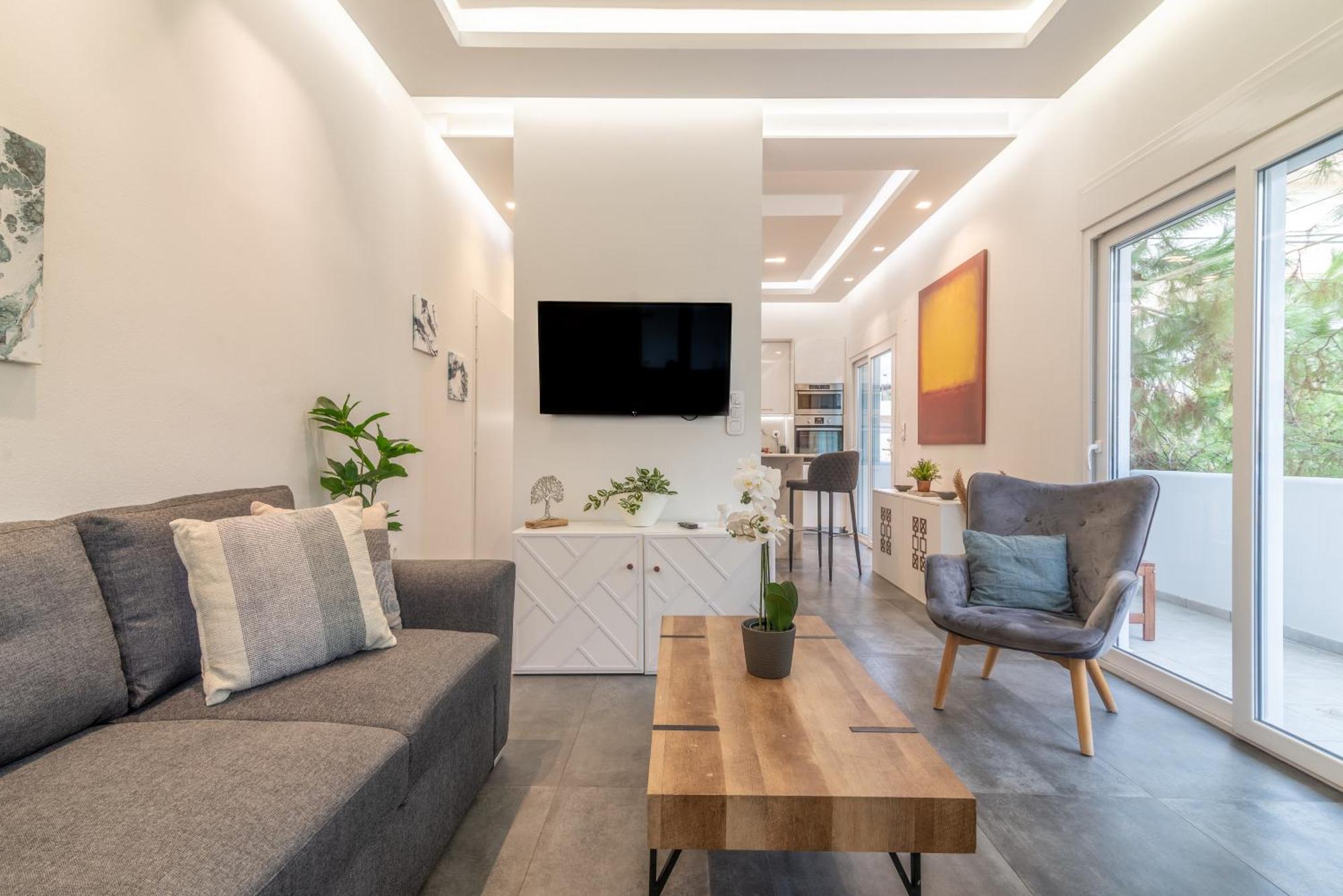 Misty Grey Apartment Near City Centre Heraklion  Luaran gambar