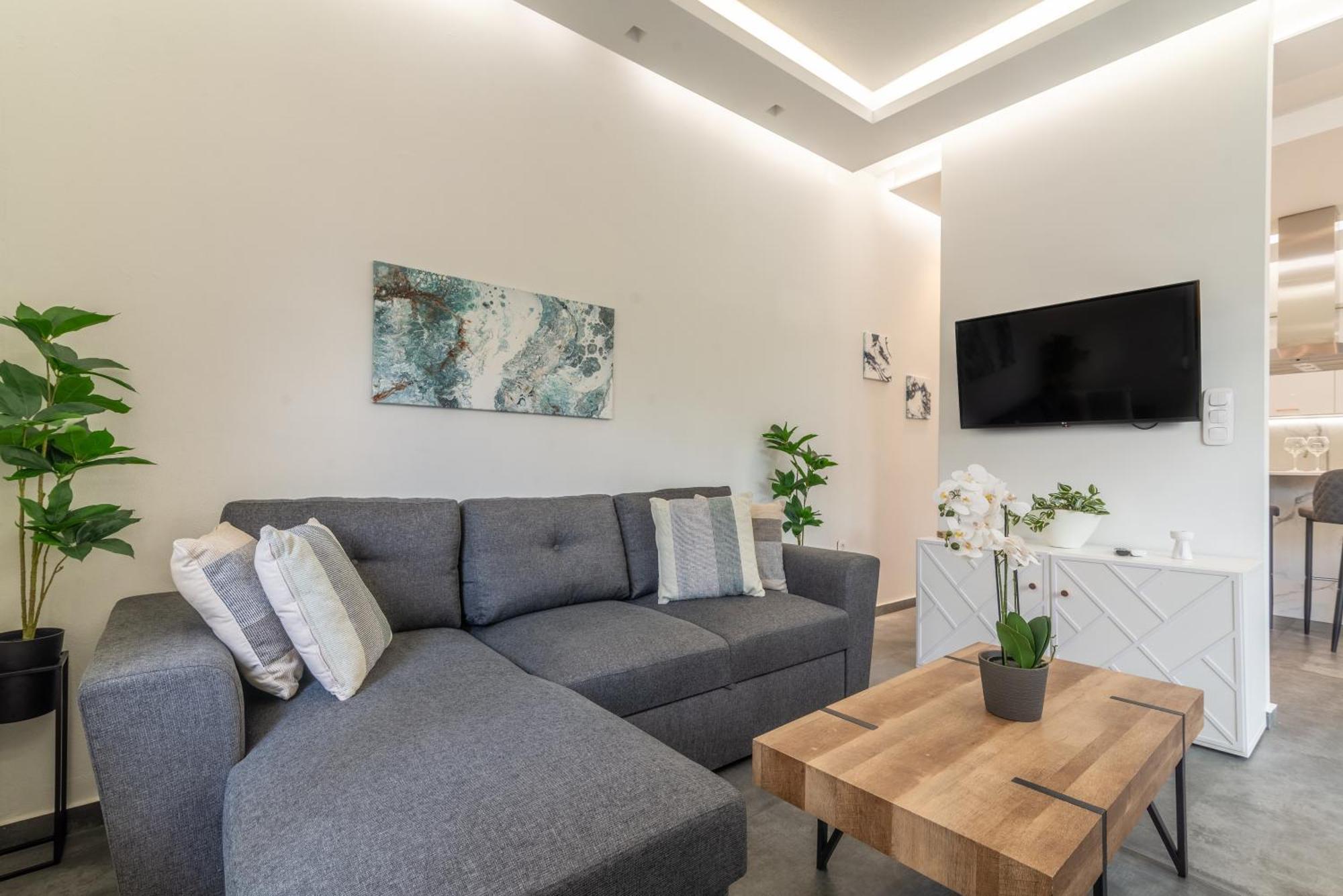 Misty Grey Apartment Near City Centre Heraklion  Luaran gambar